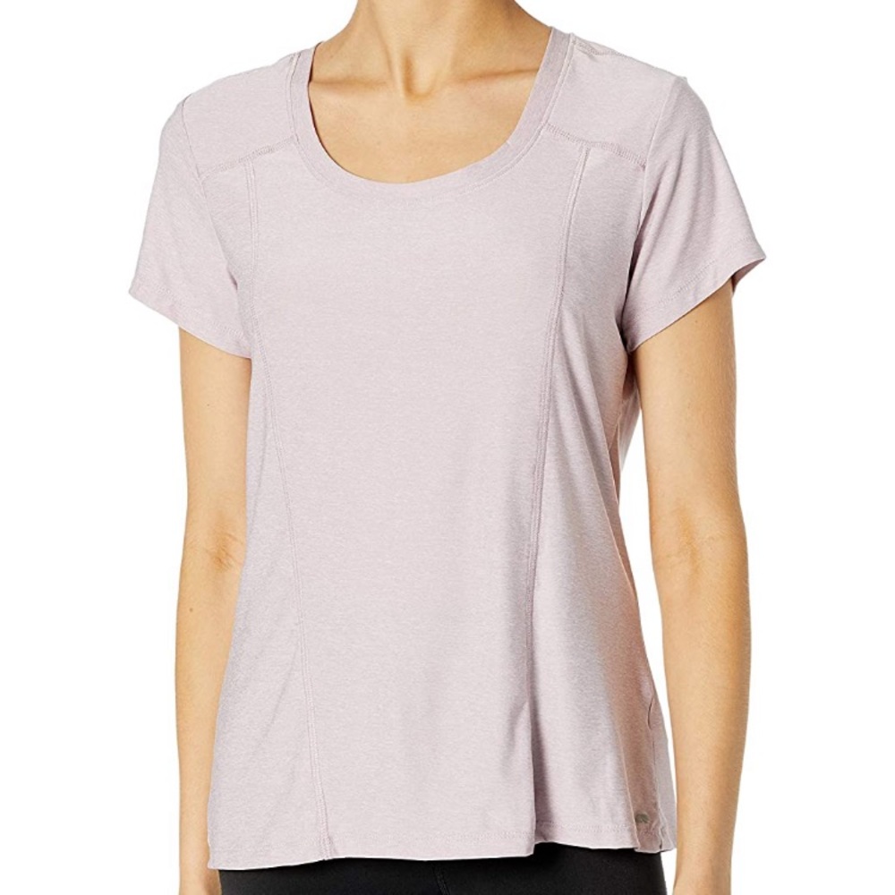 Marika Purple Active Short Sleeve Top